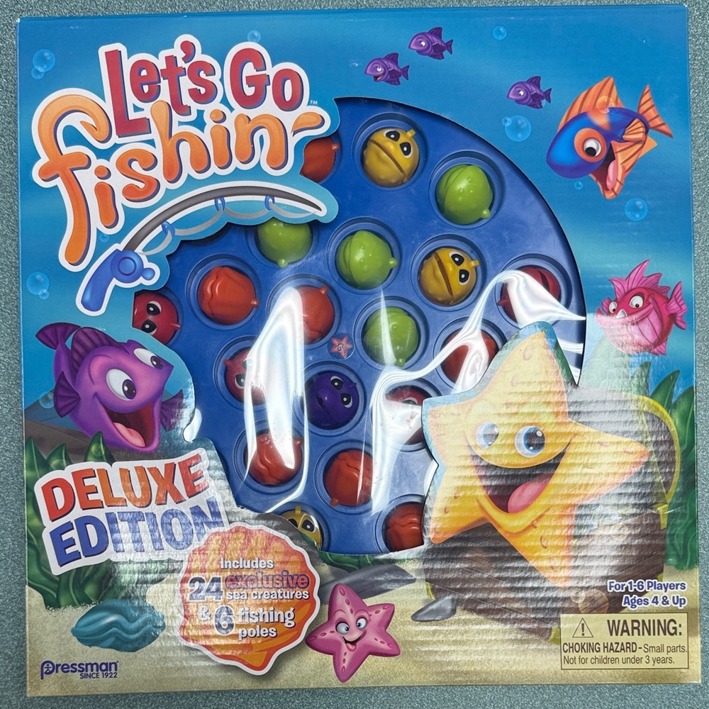 Let's Go Fishin' Deluxe Edition Game - Multicolor